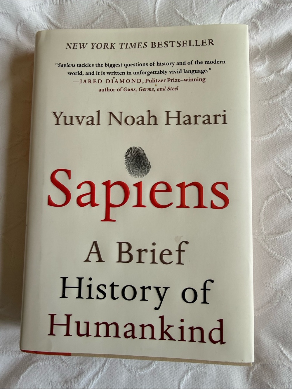 Sapiens A Brief History of Humankind Yuval Noah Harari Hardcover Book